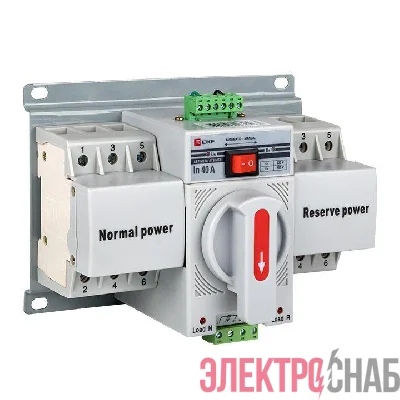 Устройство автоматического ввода резерва АВР 3п C 40А 400В MCB PROxima EKF ats-mcb-40c-3p-pro