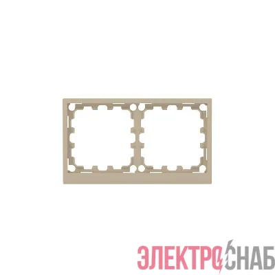 Рамка 2-м KANT ванильн. марципан DKC 7015904
