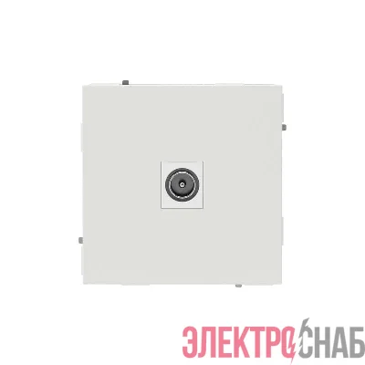 Розетка телевизионная одиночная TV KANT бел. песок DKC 7010503