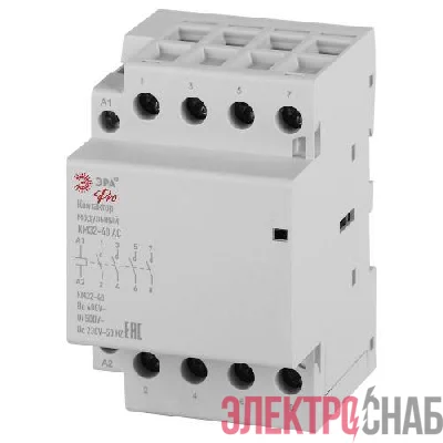 Контактор модульный КМ32-40 АС PRO NO-902-335 ЭРА Б0062327