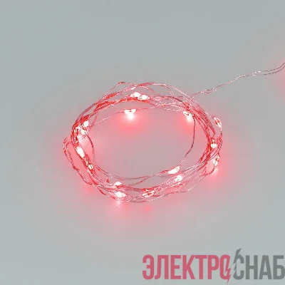 Гирлянда светодиодная ARD-DEW-HOME-2000-CLEAR-20LED-STD Red 1.5V Battery Pack Cork IP20 Ardecoled 048696