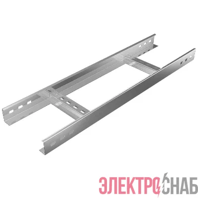 Лоток лестничный 200х50 L3000 сталь 1.2мм LL50х200х1.2 КМ LO1002