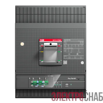 XT6N 800 Ekip Dip LS/I In=800 3p F F Выключатель автоматический 1SDA100719R1