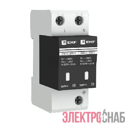 Ограничитель импульсных напряжений ОПВ-C2 PROxima EKF opv-c2