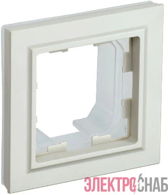 Рамка 1-м IP44 BRITE РУ-1-БрКр-44 беж. IEK BR-M12-44-K10