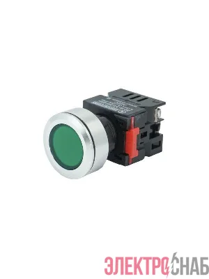 Лампа индикаторная ЛС-30-З-2-220-65У1 светодиодная матрица d30мм 220В AC/DC IP65 зел. Электротехник ET559209