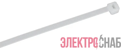 Хомут 4.6х120мм P6.6 стандартный бел. (уп.100шт) IEK UHH30-D046-120-100-K01