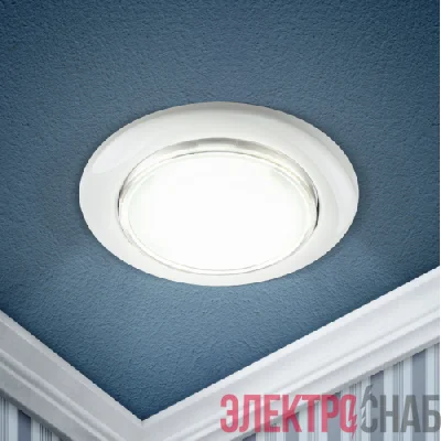 Светильник точечный KL35 WH eco 13Вт GX53 220В бел. ЭРА Б0041927