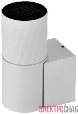 Светильник 5220 GU10 IP65 уличный настенный бел. IEK LT-UBU0-5220-GU10-1-K01