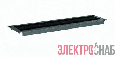 Панель крыши с щеточным вводом в крыше для IT корпусов CQE для 800мм RAL9005 DKC R5FSIT800B