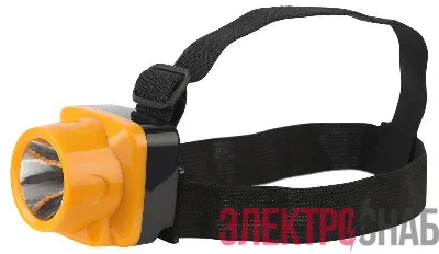 Фонарь аккумуляторный налобный TG1 1LED яркий аккум. 4В 0.5А.ч ЗУ 220В Трофи Б0053033