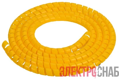Спираль монтажная СП-12 желт. (уп.2м) IEK USWB1-12-02-K05