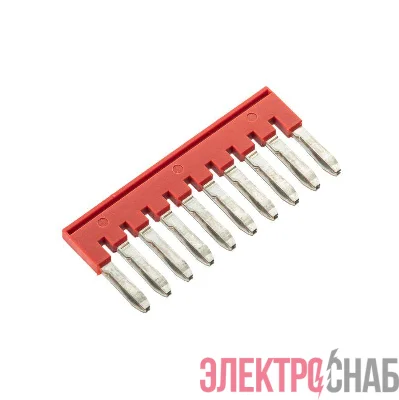 Перемычка вставная для клемм на 2.5кв.мм 10-и полюсная DKC SBF-10-5