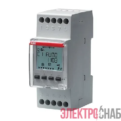 Реле времени цифр. недельное D1 ABB 2CSM258763R0621