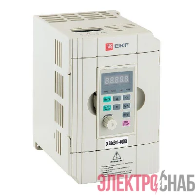 Преобразователь частоты 0.75/1.5кВт 3х400В VECTOR-100 PROxima EKF VT100-0R7-3B