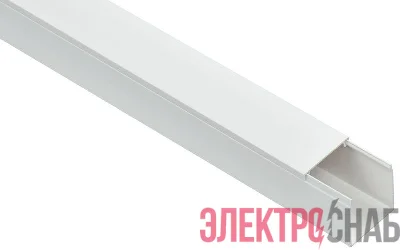 Кабель-канал 40х40 L2000 пластик ЭЛЕКОР IEK CKK10-040-040-1-K01-024