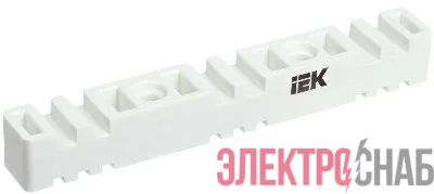 Изолятор шинный плоский ИШП 3P для шин 5 и 10мм 270мм IEK YIS40-3-270