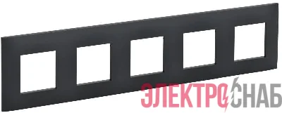 Рамка 5-м SKANDY SK-F05G графит IEK SK-M52-K53