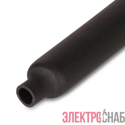 Трубка термоусадочная ТУТнг-LS-8/4 черн. (уп.100м) КВТ 60089
