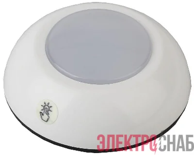Фонарь SB-601 пушлайт "Луна-1" флюор. сенсор 3xAAA бел. блист. ЭРА Б0029187