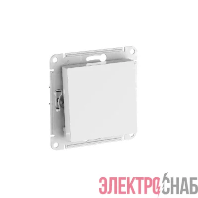 Переключатель 1-кл. AtlasDesign (сх. 6) 10AX быстрозажим. клем. механизм бел. SE ATN000161S