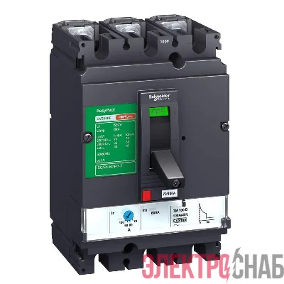 Выключатель автоматический модульный 3п 32А 36кА CVS100F SchE LV510332