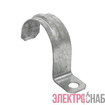 Скоба крепежная однолапковая d31-32мм метал. (уп.10шт) PROxima EKF sm-1-31-32-r