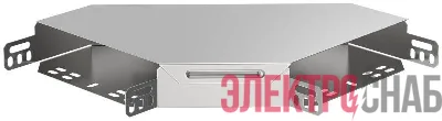 Угол для лотка горизонтальный 90град. 200х50 с кр. IEK CLP2P-050-200