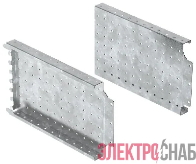 Панель монтажная бок. перфорированная 200х400 (уп.2шт) FORMAT IEK FO-00-MPSP-020-040