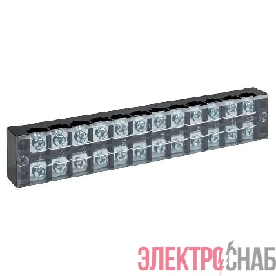 Терминал клеммный TB-4512 до 4.5кв.мм 45А 12 клеммных пар EKF tb-4512