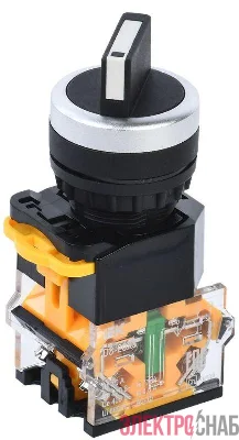 Переключатель D8-20X3 на 3 полож. 2НЗ черн. KARAT IEK BSW30-20X3-4-24-2-K02