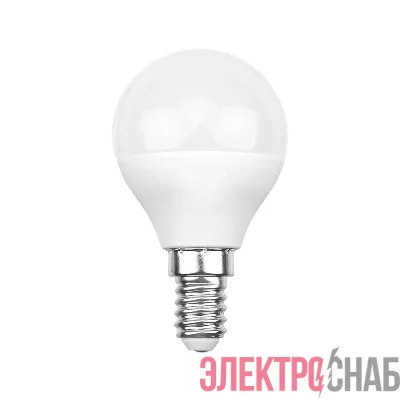 Лампа светодиодная 9.5Вт Шарик (GL) 4000К нейтр. бел. E14 903лм Rexant 604-038