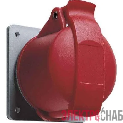Розетка панельная 32А 3Р+N+Е с прямым унифицир. фланцем IP44 ABB 2CMA193259R1000