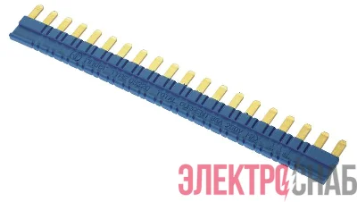 Соединитель шинный 20п син. FINDER 09320