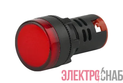 Лампа AD22DS(LED) матрица d22мм 230В красн. ЭРА Б0045615