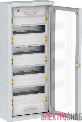 Корпус ЩРн-48 TITAN 5 УХЛ3 IP31 прозр. дверь метал. IEK MKM16-N-048-31-Z-U