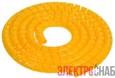 Спираль монтажная СП-16 желт. (уп.2м) IEK USWB1-16-02-K05