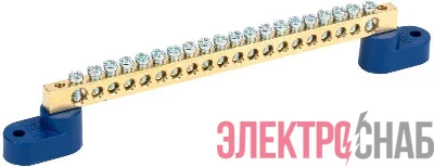 Шина нулевая ШНИ-6х9-20 У2-С на 2-х. угл. изол. ИЭК YNN10-69-20C2-K07