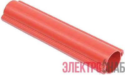 Труба гладкая ПЭНД жесткая разборная d160мм красн. (дл.3м) IEK CTR30-160-K04-003