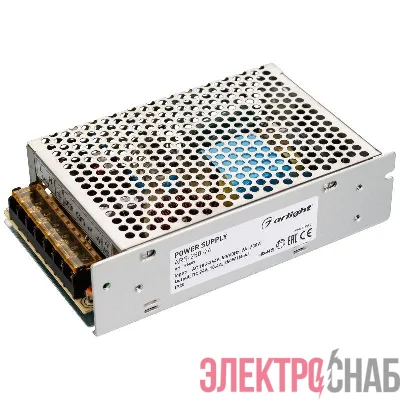 Блок питания ARS-250-24 24В 10.4А 250Вт IP20 сетка 2 года Arlight 025403