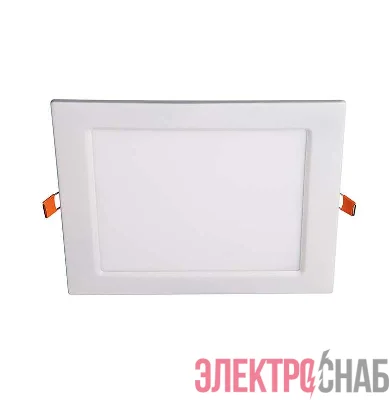 Светильник светодиодный PPL-S WH 15Вт 4000К IP40 190мм ДВО встраив. ультратонкий квадрат JazzWay 5008380A