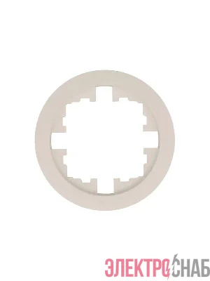 Рамка 1-м OSEN горизонт. круглая сл. кость LEZARD 744-9000-146