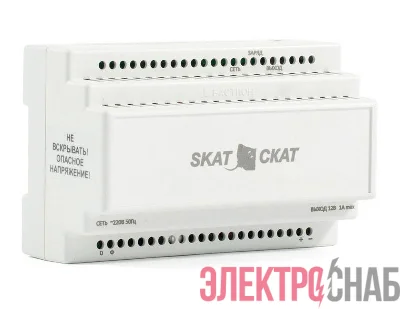 Источник бесперебойного питания SKAT-12DC-1.0 L Li-ion АКБ 5200мА.ч 7.4В 12В 1А Бастион 595