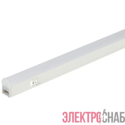 Светильник светодиодный LLED-01-12W-4000-W 12Вт 4000K L872мм линейный с выключателем Эра Б0017426