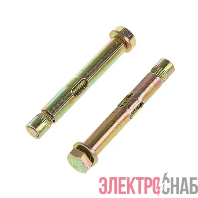 Болт анкерный 10х100 накл. цинк. Tech-Krep 117966
