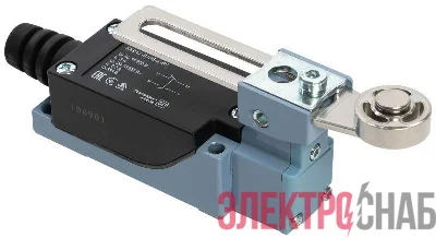 Выключатель концевой КВ-8108 IP65 регулир. рычаг стальн. ролик IEK KKV12-8108-2-65