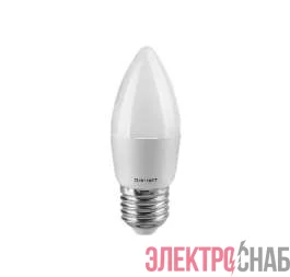 Лампа светодиодная 61 960 OLL-C37-10-230-4K-E27-FR 10Вт ОНЛАЙТ 61960