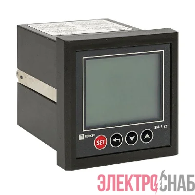 Прибор измерительный многофункциональный SMB-72 на панель 72х72 квадрат. вырез Basic EKF sm-723b