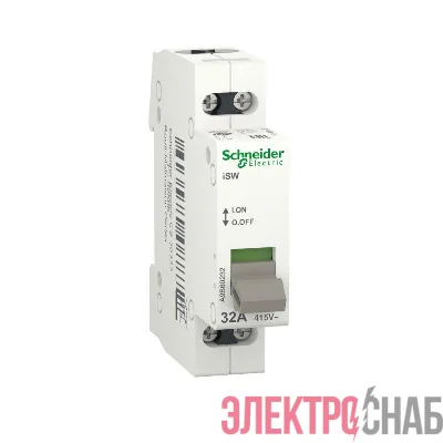 Выключатель нагрузки 2п iSW 32А SchE A9S60232