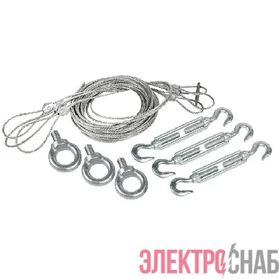 Комплект растяжек для мачты до 7м PROxima EKF lp-sosm